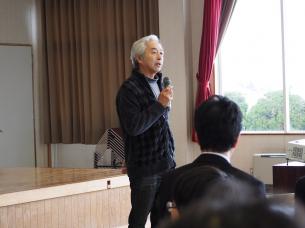 圃場主　佐藤吉弘さん