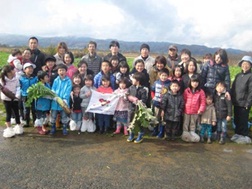 福島の子ども保養参加者（2014年11月）