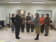 いわて生協飯塚理事長へ　共立社廣部副理事長より募金を贈呈