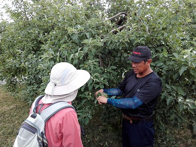 🍎鈴木組合長からレクチャー🍏