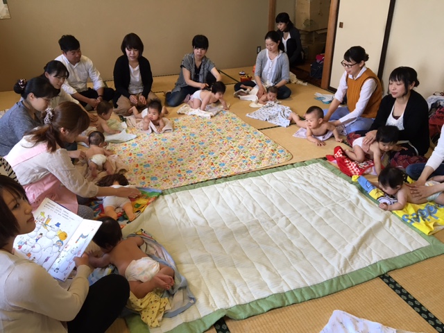 昨年の様子②タッチケア