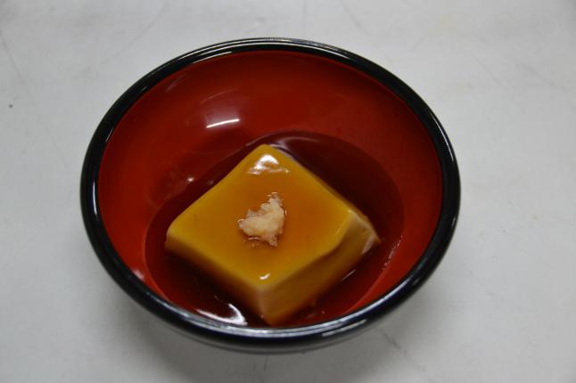 斎館の胡麻豆腐❤ごますりから始まる、超滑らかで美味